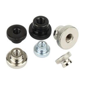 M2-M20 Knurled Nuts | DIN 466 & DIN 467 Brass/SS Series