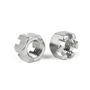 M6-M64 Slotted Nuts | DIN 935 & DIN 937 Castle Nuts | Grade 8.8/10.9 DIN 935 Slotted Nuts
