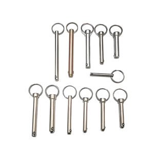 Precision Ball Lock Pins | Push Button Quick Release Pins | 17-4 PH Stainless Steel | T-Handle & Button Handle