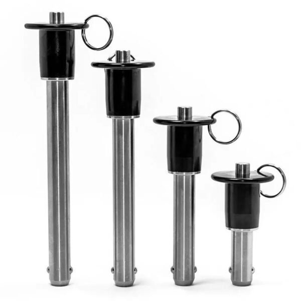 Precision Push Button Pins | Quick Release Ball Lock Pins | Stainless Steel