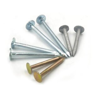 High-Quality Galvanized Clout Nails - Large Flat Head Roofing Nails for Felt & Slate