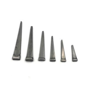 Professional Hardened Cut Masonry Nails - Tapered Steel Nails for Concrete & Brickwork