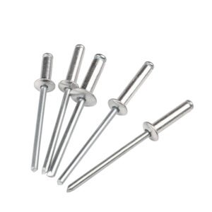 DIN 7337 Industrial Blind Rivets (Pop Rivets) | Aluminum & Stainless Steel | Open End & Closed End Styles