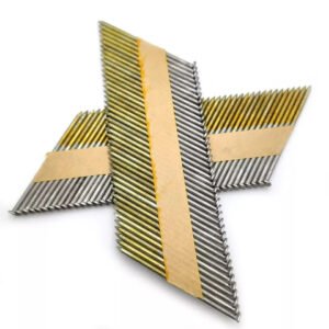 34 Degree Paper Strip Nails - 2,000 Pcs/Box Galvanized Framing Nails for 30-34° Nailers