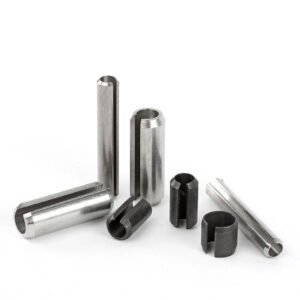 Heavy-Duty Spring Pins | Slotted & Coiled Tension Pins | Carbon Steel & Stainless Steel M1-M30