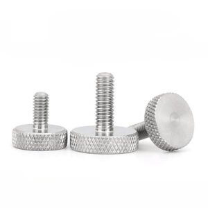 M3-M10 Knurled Thumb Screws | DIN 464 & DIN 653 Brass/SS Series