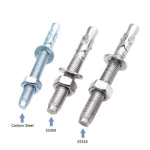 M6-M24 Wedge Anchors | Heavy-Duty Concrete Expansion Bolts